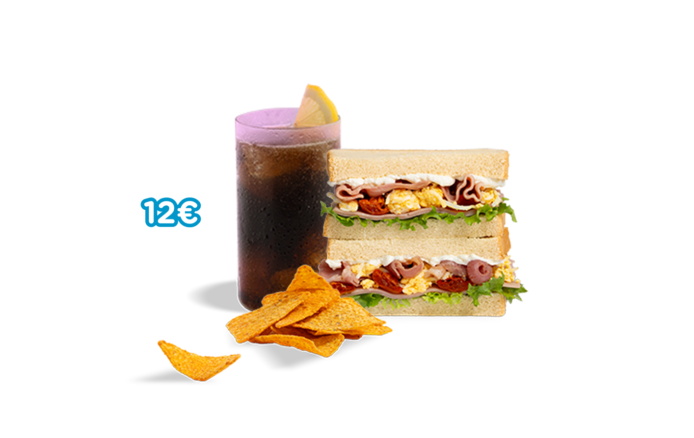 Combo con sándwich o ensalada