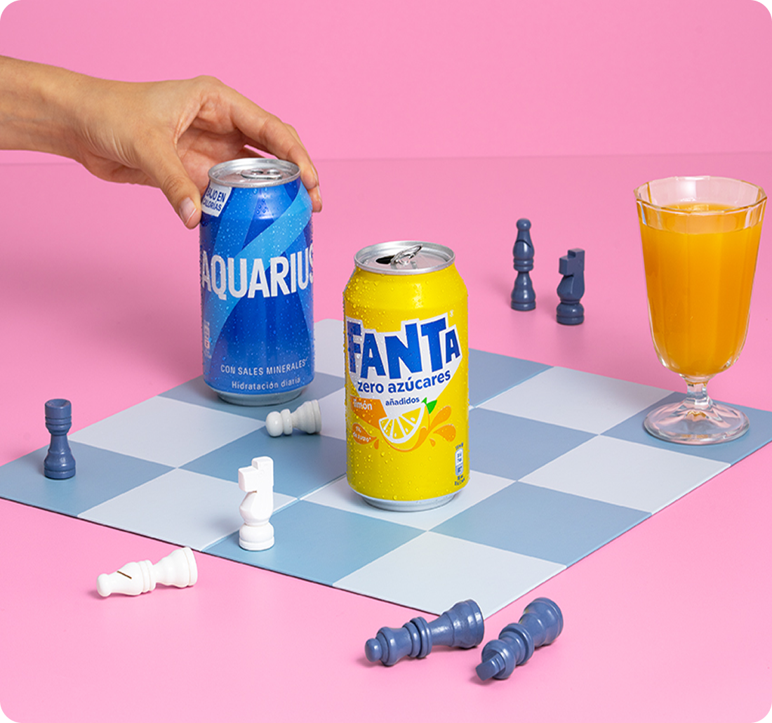 Agua, refrescos y zumos